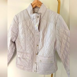 Ava and Viv beige quilted jacket